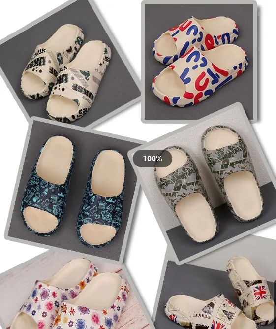 CE Alcance ISO9001 Bronax Joomra Happyflops Proveedor Exclusivo Zapatillas de Almohada Zapatillas Nubladas Diseño EVA Zapatillas
