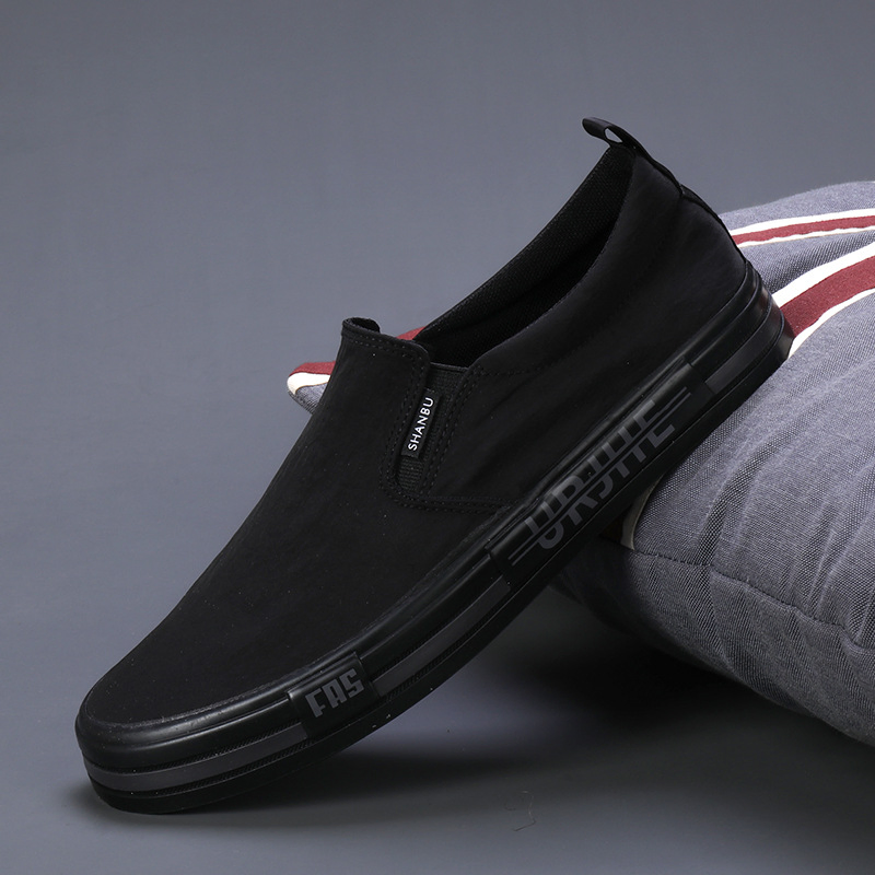 Venta al por mayor de fábrica, OEM, logotipo personalizado, clásico, vulcanizado, zapatillas informales, de paseo, modernas, para hombres, zapatos de lona