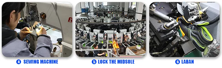Proceso de fabricación botas de seguridad