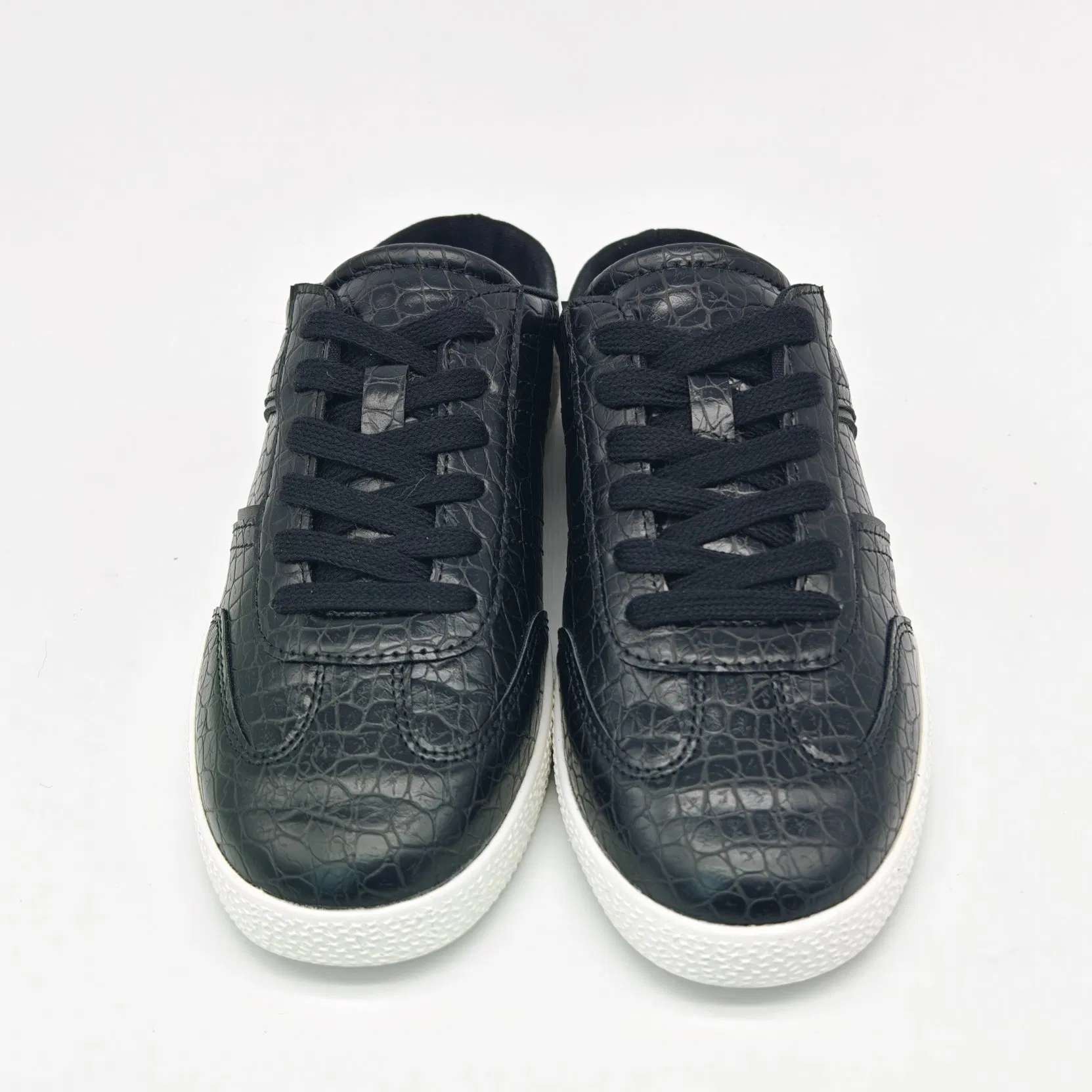 Zapatos de mujer de mayorista con cordones, estilo híbrido, parte superior duradera, calzado exterior transpirable