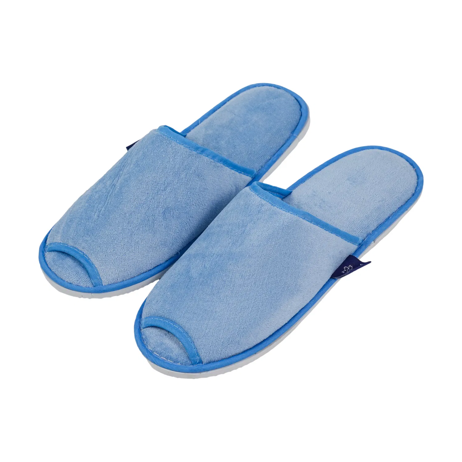 Zapatillas de hotel desechables de coral y no tejidas cálidas