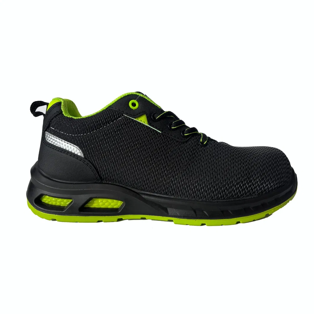 Zapatos de seguridad industriales para hombres, con punta de acero, antideslizantes y a prueba de pinchazos