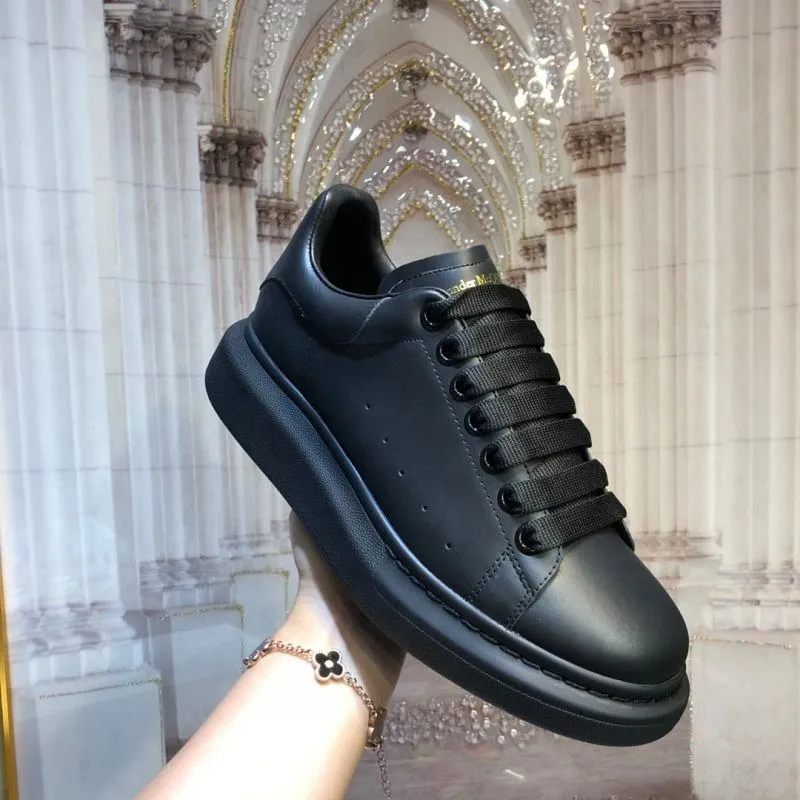 Zapatos de lujo de diseñador blancos, zapatillas de moda, deportivas de plataforma, zapatos casuales deportivos