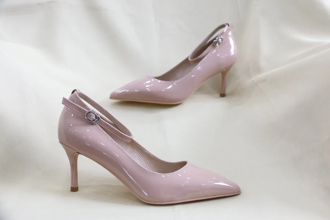 Zapatos de moda para mujer con tacón Mary Jane, vestidos de boda y fiesta al por mayor
