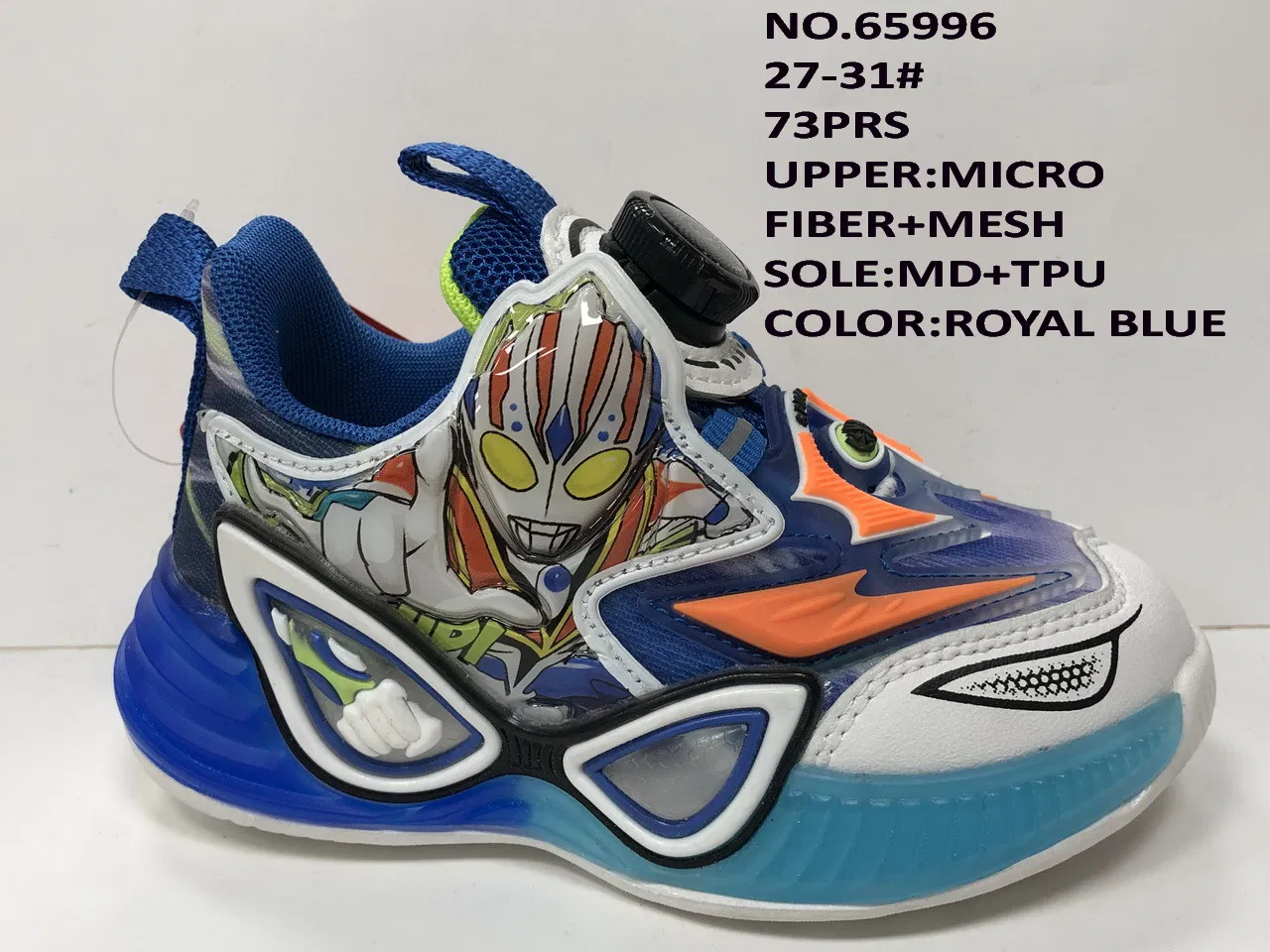 Zapatillas deportivas cómodas para niños con luz en stock