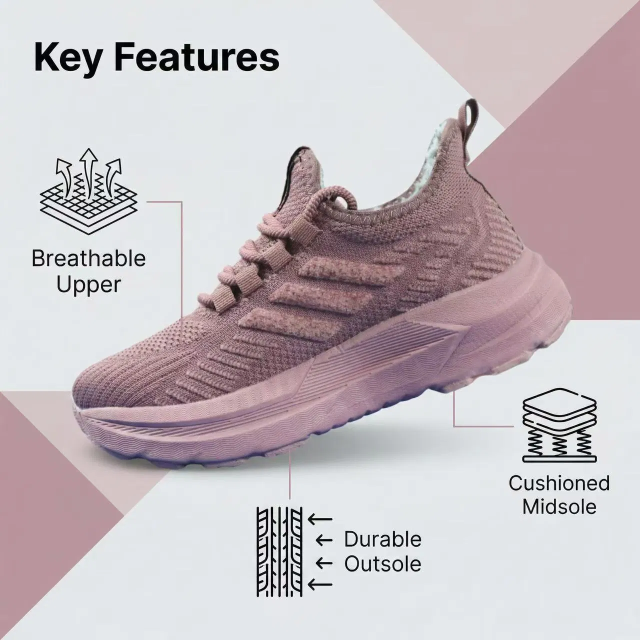 Zapatillas deportivas personalizadas de otoño e invierno con características transpirables, de absorción de impactos y resistentes al desgaste, venta al por mayor y al por menor, zapatillas para correr, zapatos de moda, zapatos casuales