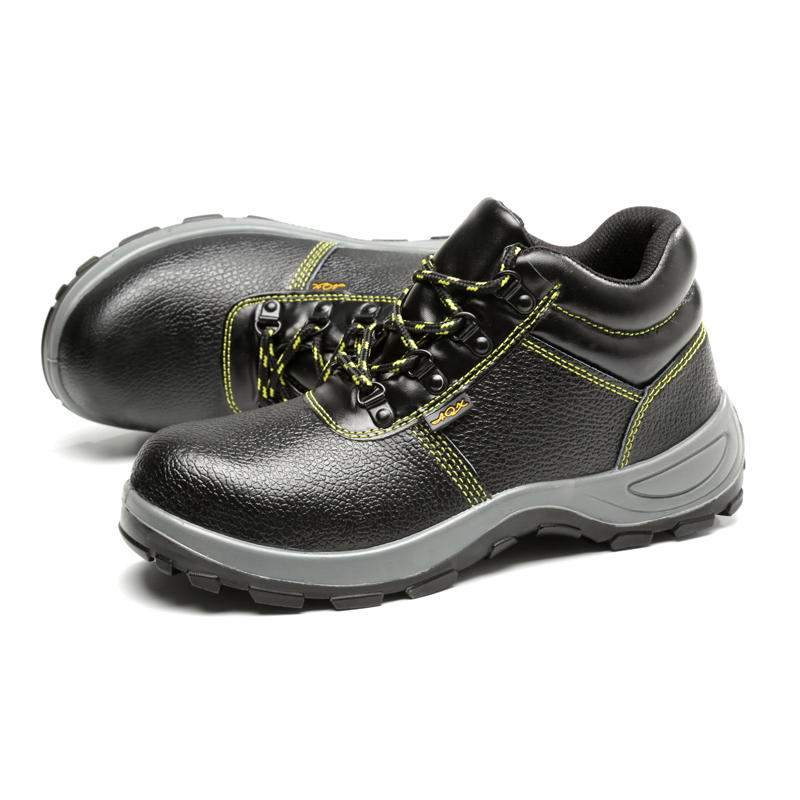 Botas de seguridad duraderas para hombres con suela de PU, zapatos protectores unisex, calzado de trabajo