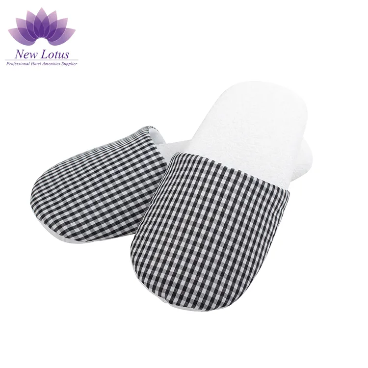 Zapatillas de hotel personalizadas con logo EVA baratas desechables para baño de hotel