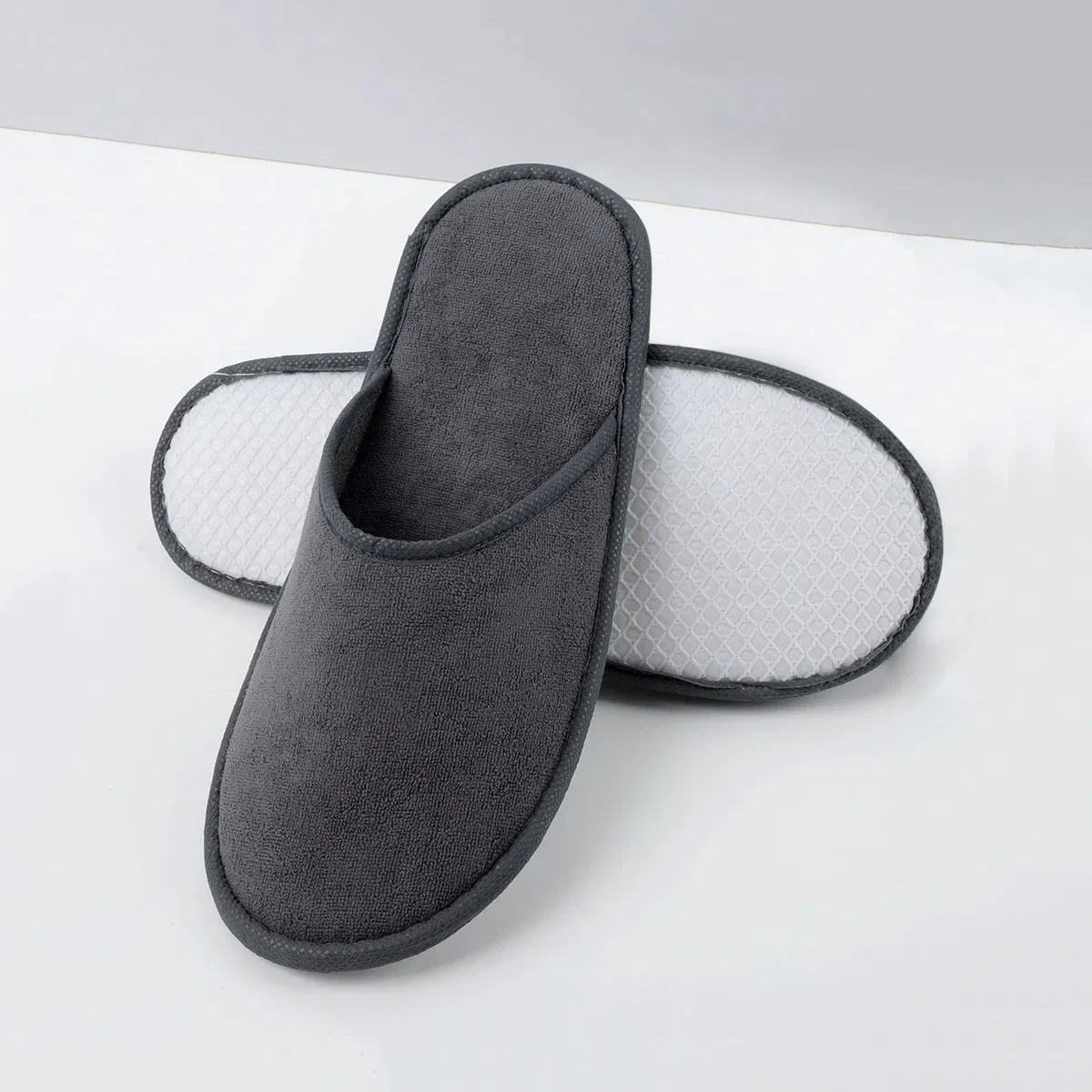 Zapatillas de hotel personalizadas con logo EVA baratas desechables para baño de hotel