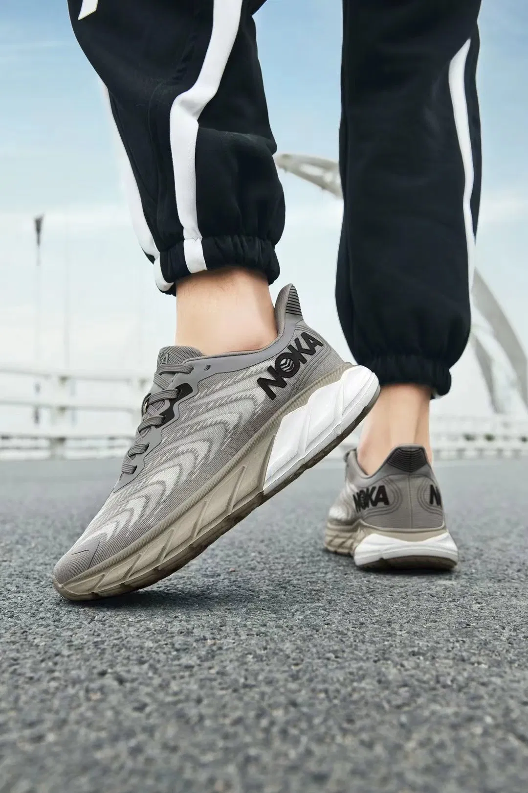 2024 Nuevos Zapatos de Moda Zapatos Deportivos Marca Calzado, Nuevo Estilo Casual Zapatillas para Correr para Hombres, Stock de Bajo MOQ Zapatos de Ocio Cómodos