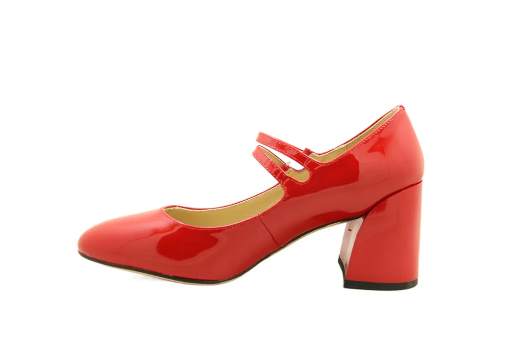Zapato de mujer Mary Jane de tacón alto sexy para fiesta al por mayor