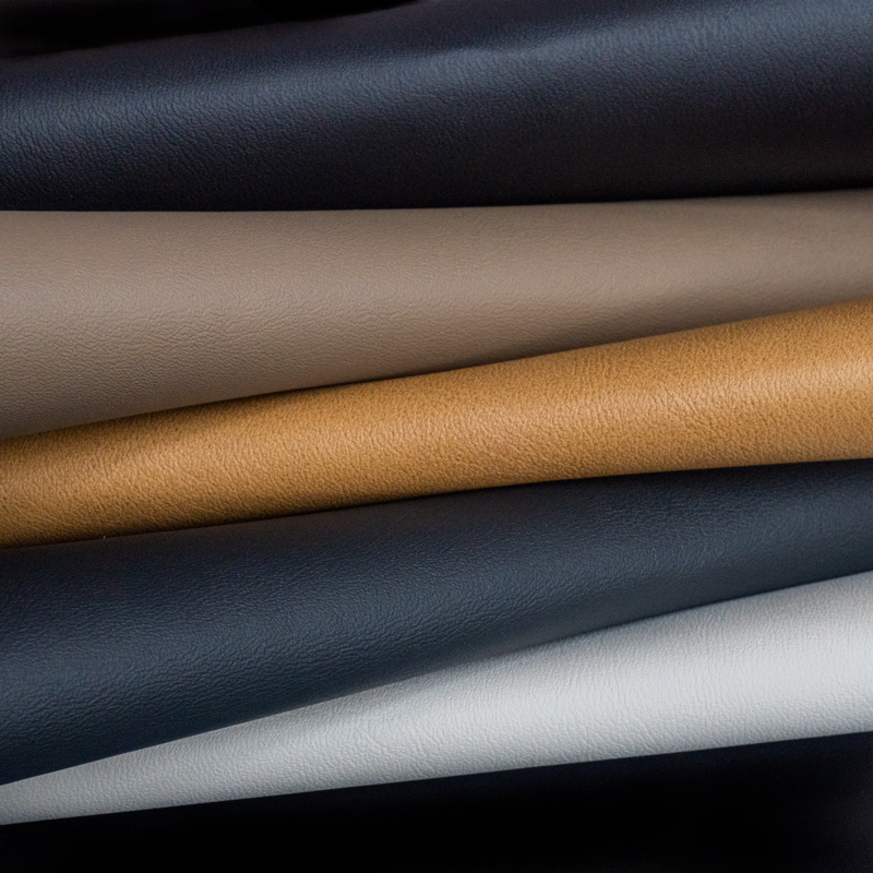 Grosor personalizado de cuero sintético de microfibra PU vegano para material de tapicería