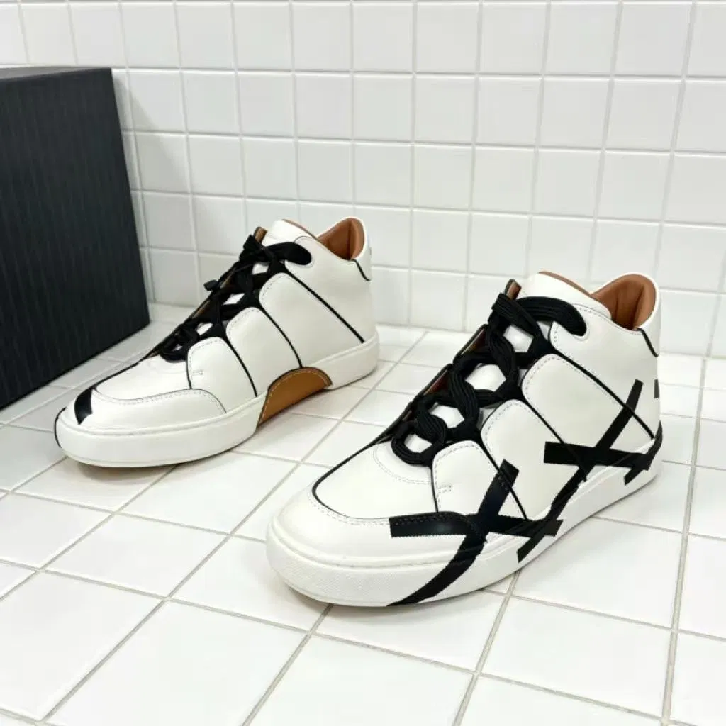 Zapatillas Zenga para hombres 1: 1 Super Clone de alta calidad, zapatillas de moda hechas a mano, zapatos de trabajo