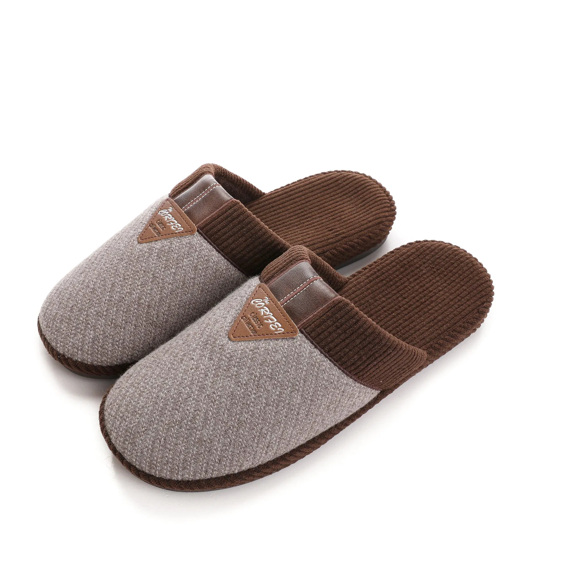Corifei Nuevo Zapatilla Hombre Invierno Hogar Interior Zapatos Zapatilla Antideslizante Peludo