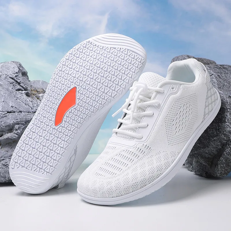 Zapatos ligeros de verano sin cordones para la comodidad de pies anchos