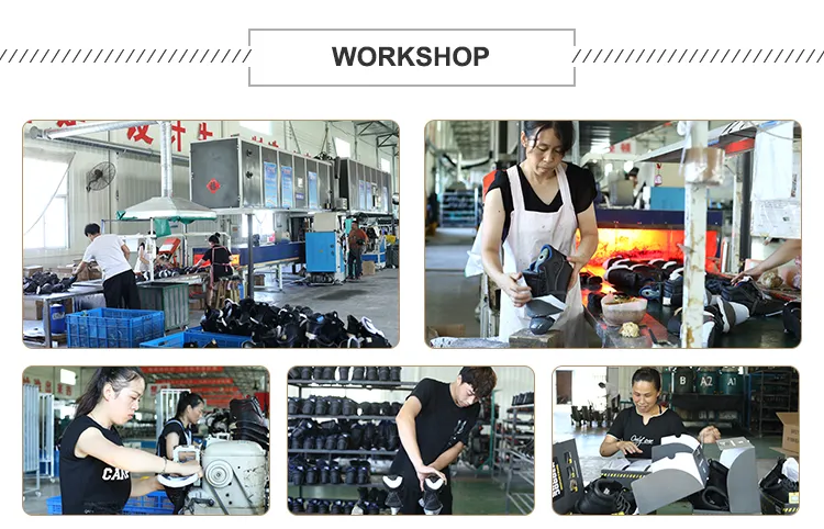Embalaje y envío de zapatos de trabajo