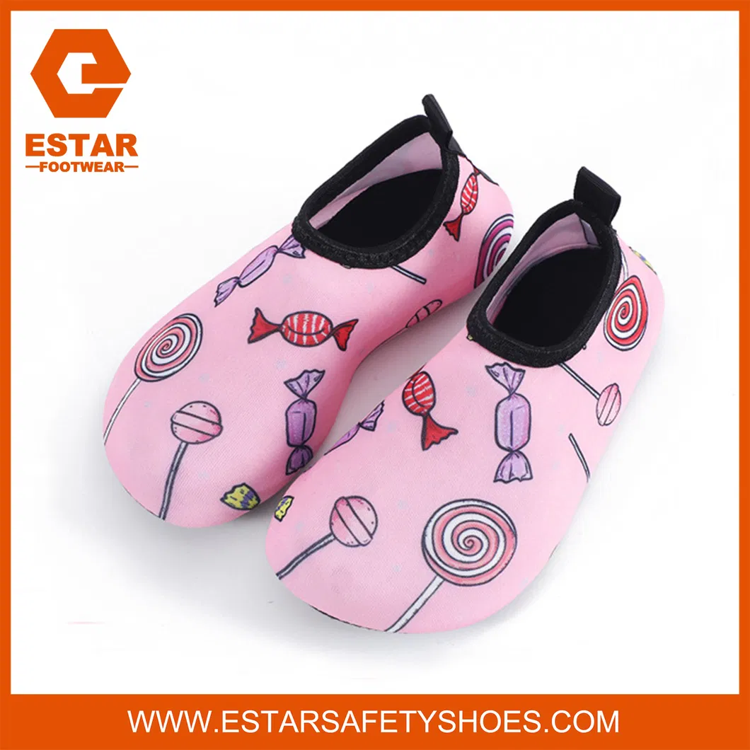 Zapatos de playa de agua para niños, secos rápidamente, sin suela, para deportes al aire libre