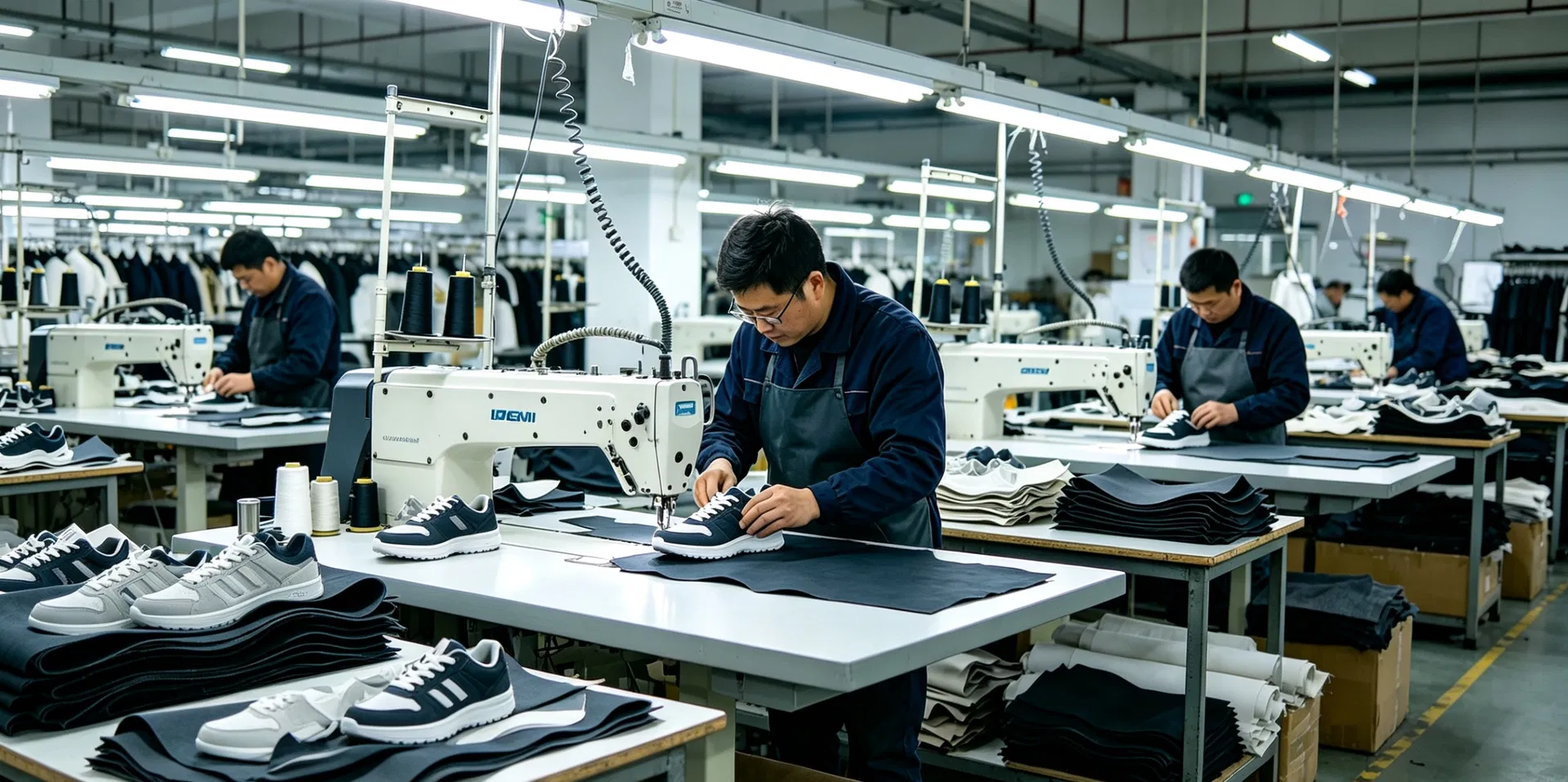 Instalaciones de la fábrica de calzado