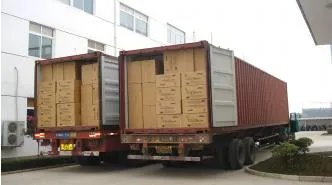 Envío de contenedores de calzado industrial