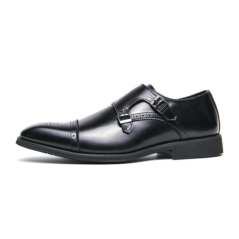 Zapatos de vestir para hombres impermeables profesionales con diseño puntiagudo elegante