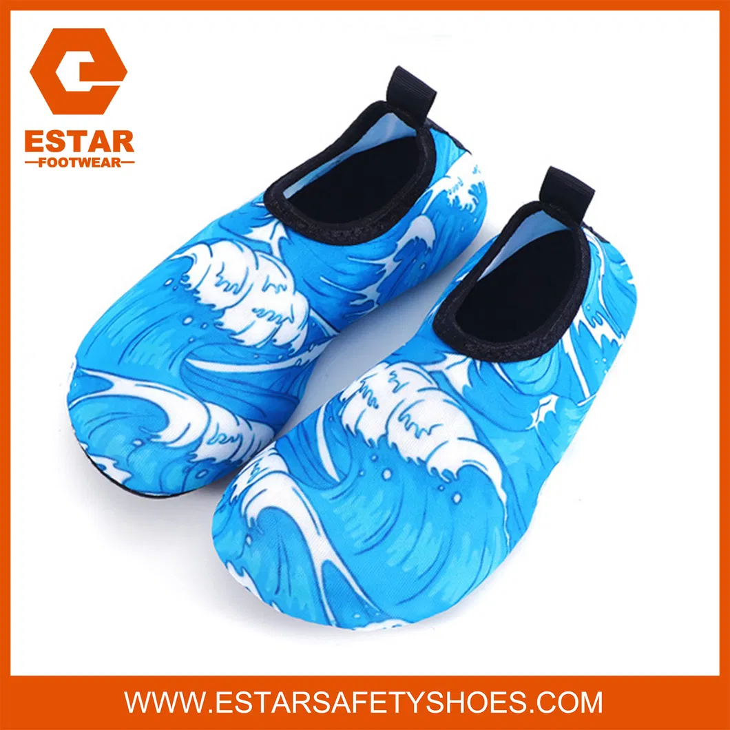 Zapatos de playa de agua para niños, secos rápidamente, sin suela, para deportes al aire libre