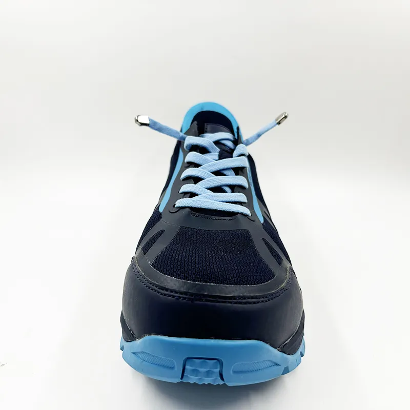 Zapatos de seguridad ligeros transpirables de acero para hombre Trabajo Zapatos