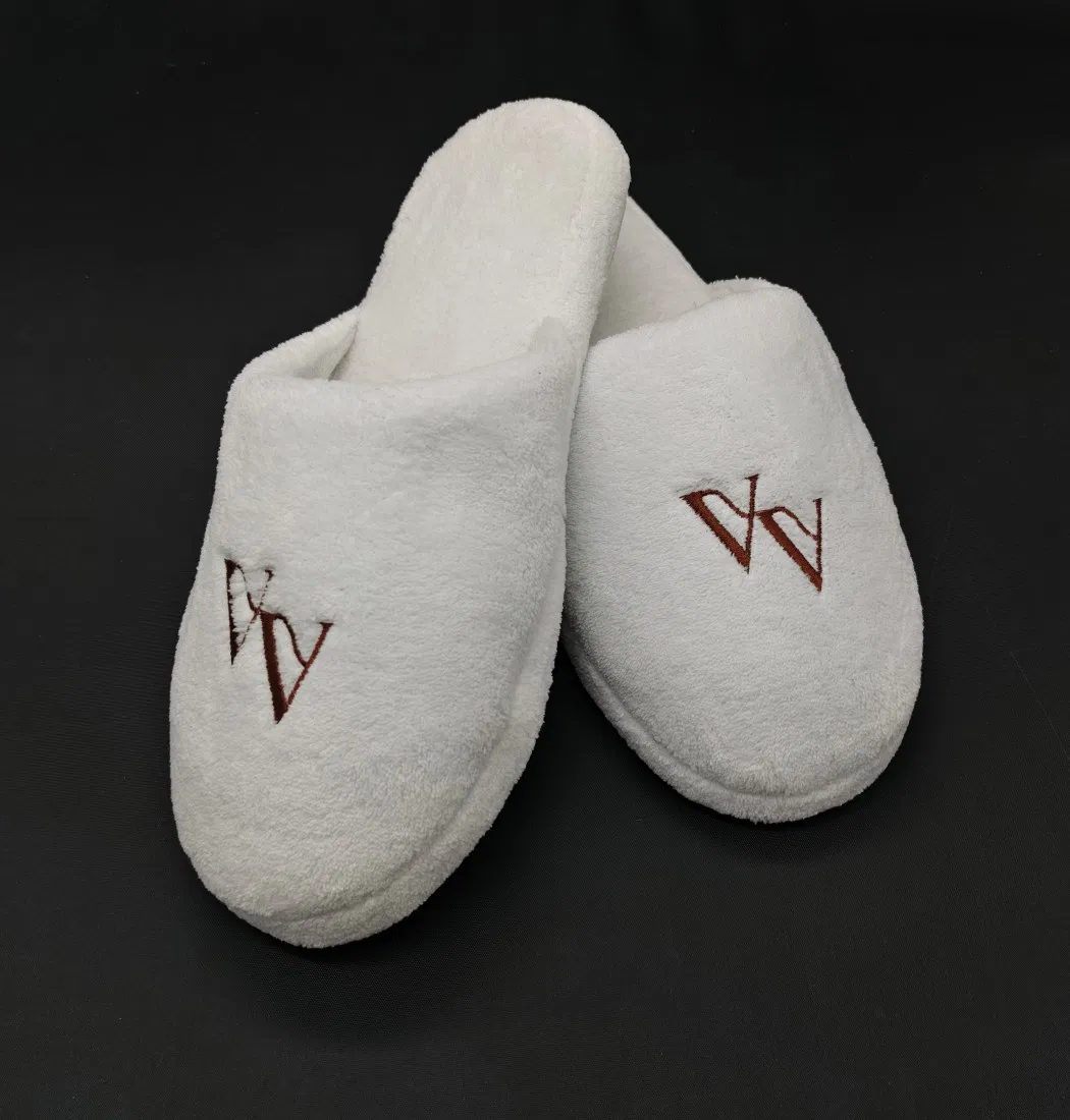 Zapatillas de hotel cómodas, ligeras, duraderas, desechables y ecológicas para la recepción de huéspedes
