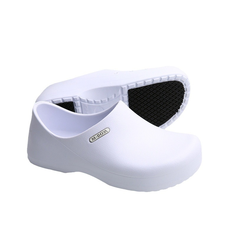 Zapatos de chef JDS Premium de stock, a prueba de aceite, antideslizantes, cómodos para la seguridad en la cocina durante turnos largos