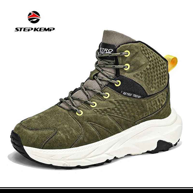 Botas de senderismo impermeables para hombres, calzado para actividades al aire libre, trekking y camping Ex-23h8276