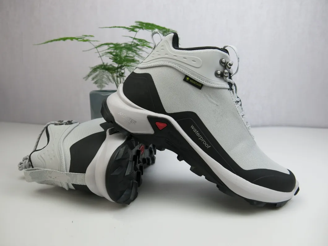 Zapatos de construcción impermeables MID - Botas de senderismo al aire libre