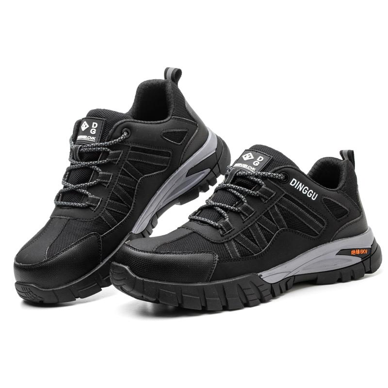 Zapatos de seguridad Dinggu con cumplimiento de estándares CE/ASTM