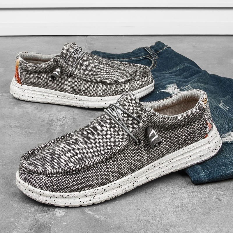 2022 Zapatos de barco de lona de lujo para hombres más vendidos, zapatos casuales
