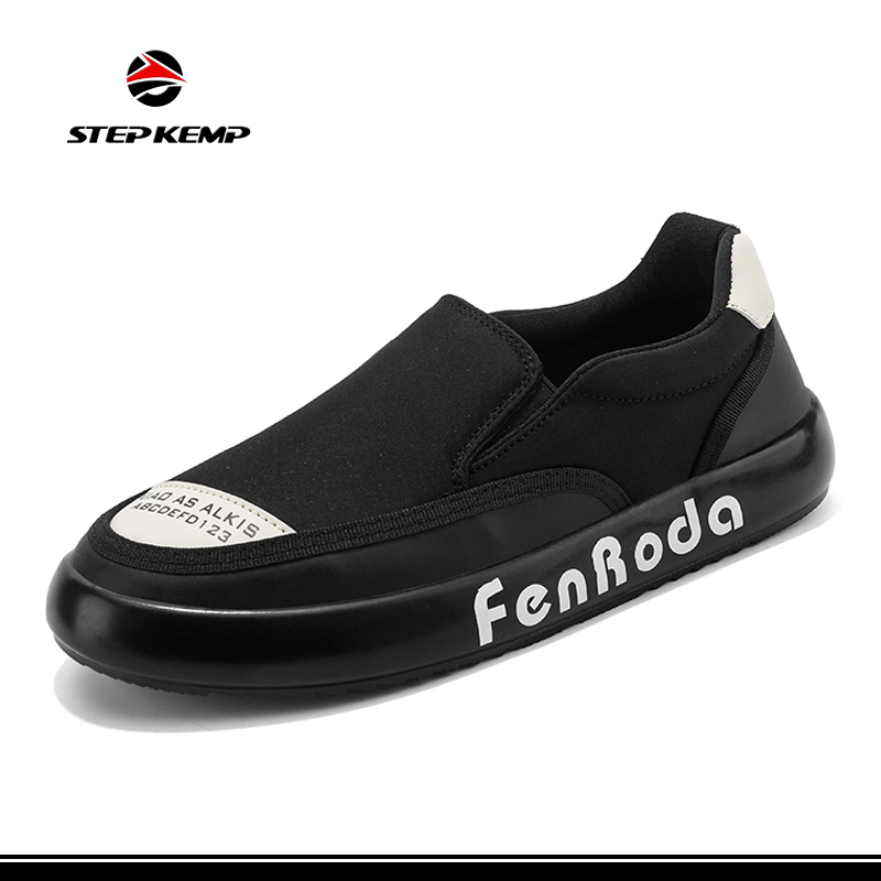 Hombres Moda de Verano Zapatillas de Lona Cómodas Ex-22c4154