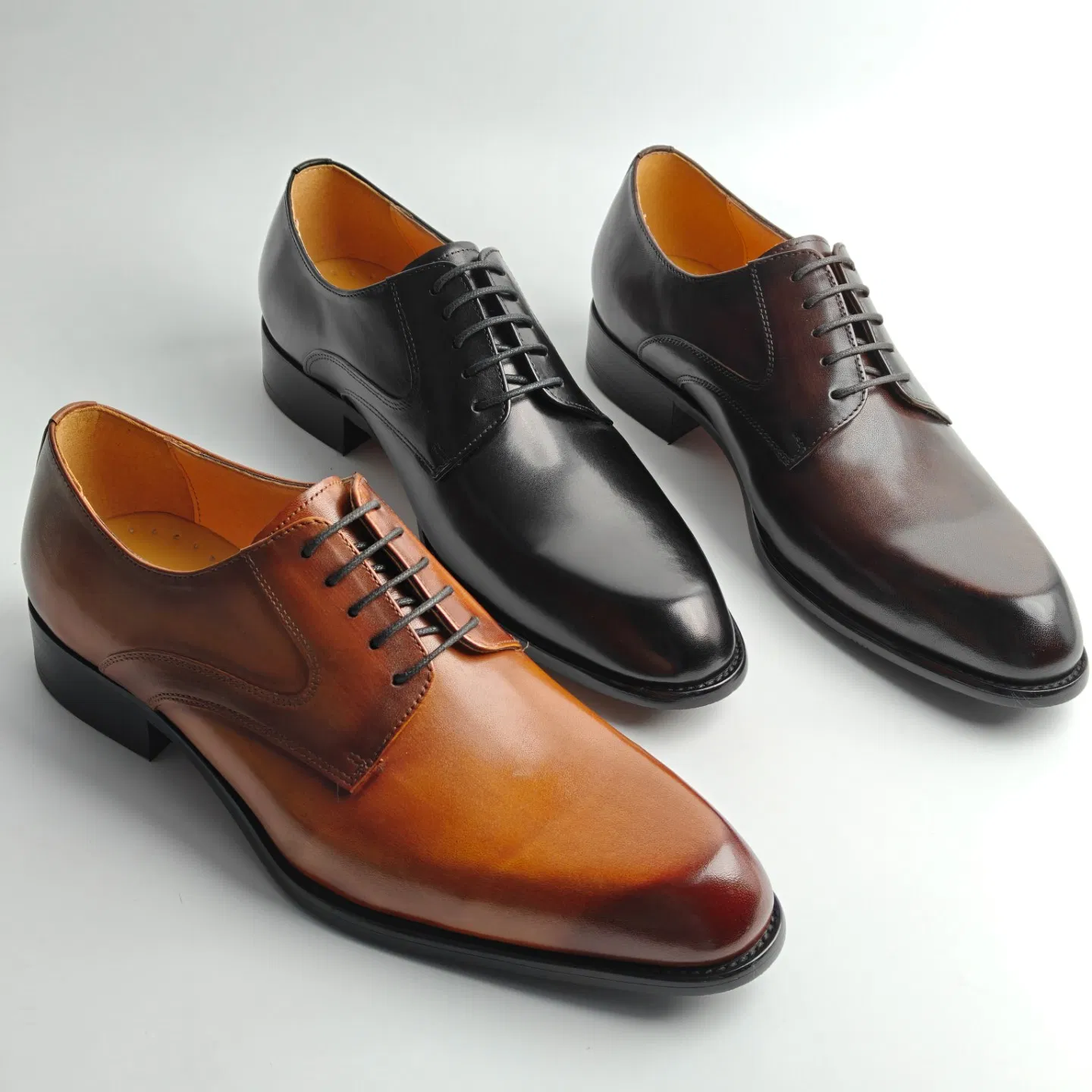 Nuevo Arribo Zapato de Cuero para Hombre Oxfords - Zapatos de Vestir con Cordones de Lujo al por Mayor