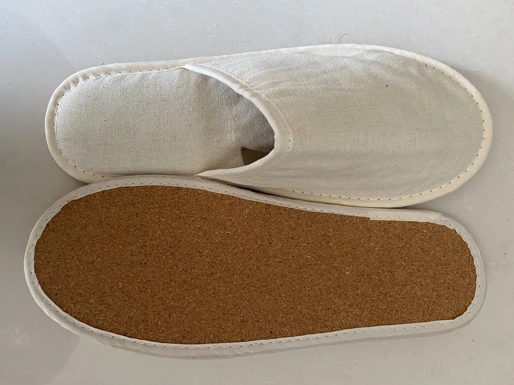 Zapatillas de hotel de alta calidad de un solo uso en conjunto de amenidades