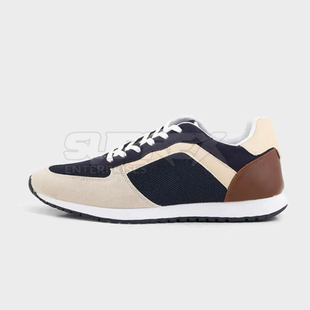 Zapatillas casuales para hombres, moda deportiva, zapatos atléticos ligeros, transpirables, cómodos para caminar, correr, al aire libre, gimnasio, cuero genuino