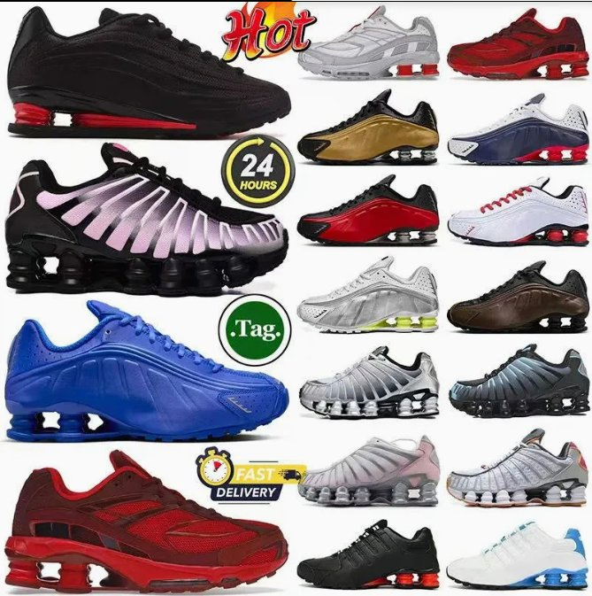 Zapatillas deportivas clásicas para hombres y mujeres Shox Tl, calzado casual, zapatillas deportivas para actividades al aire libre