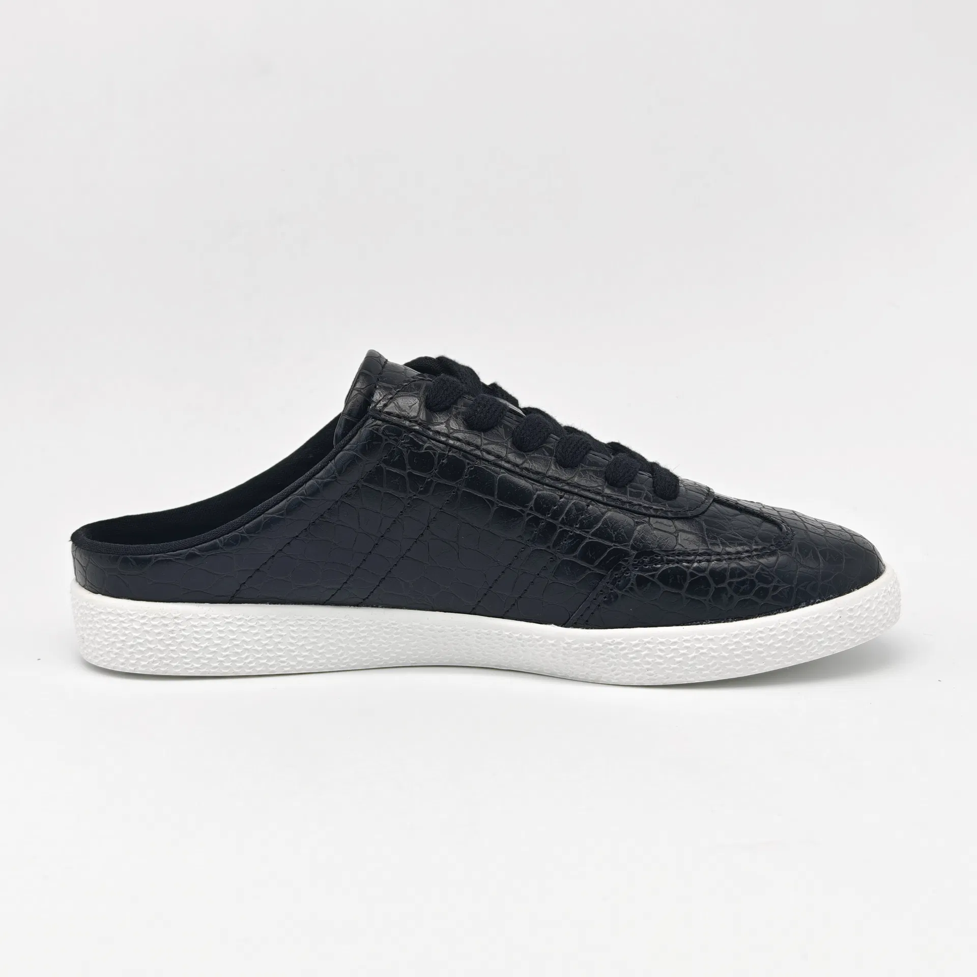 Zapatos de mujer de mayorista con cordones, estilo híbrido, parte superior duradera, calzado exterior transpirable
