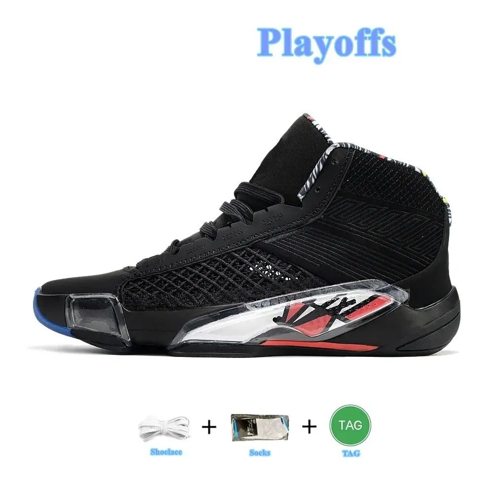 Zapatos de baloncesto para hombres 38s Vuelo 38 Zapatillas de deporte para hombres de nylon, calzado deportivo, zapatillas de diseñador