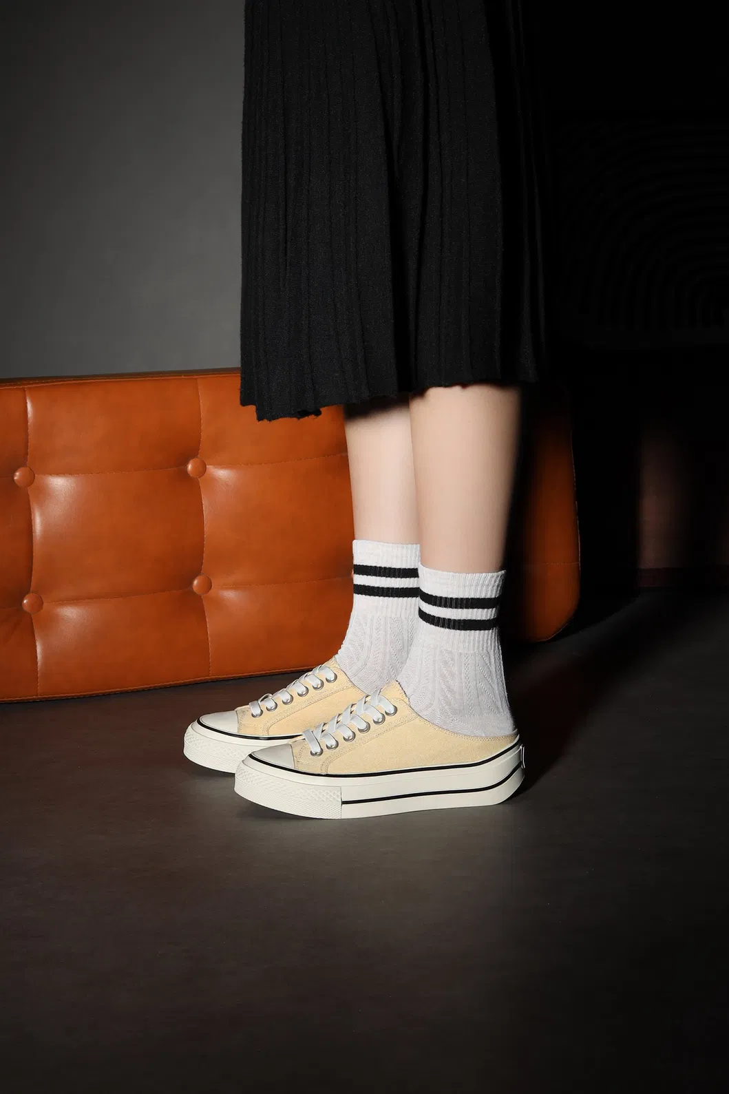 Zapatos de lona para dama, zapatillas de lona de moda