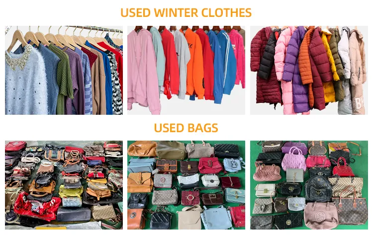 Ropa usada verano e invierno