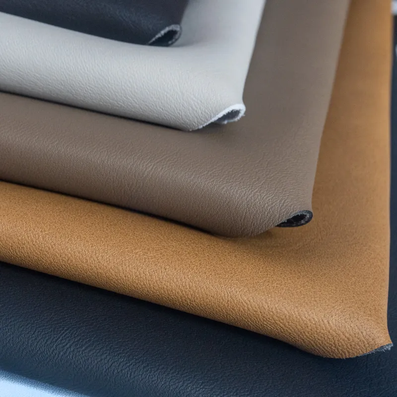 Material artificial ecológico de microfibra cuero sintético para zapatos, bolsos, asientos de coche y tapicería