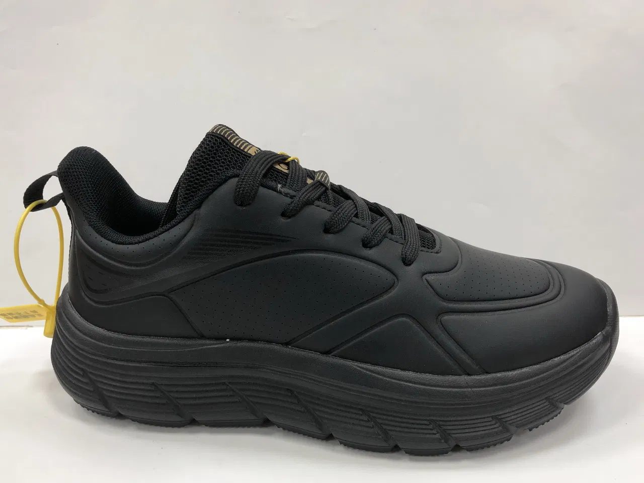 Zapatillas deportivas cómodas para parejas, zapatillas de correr de color negro