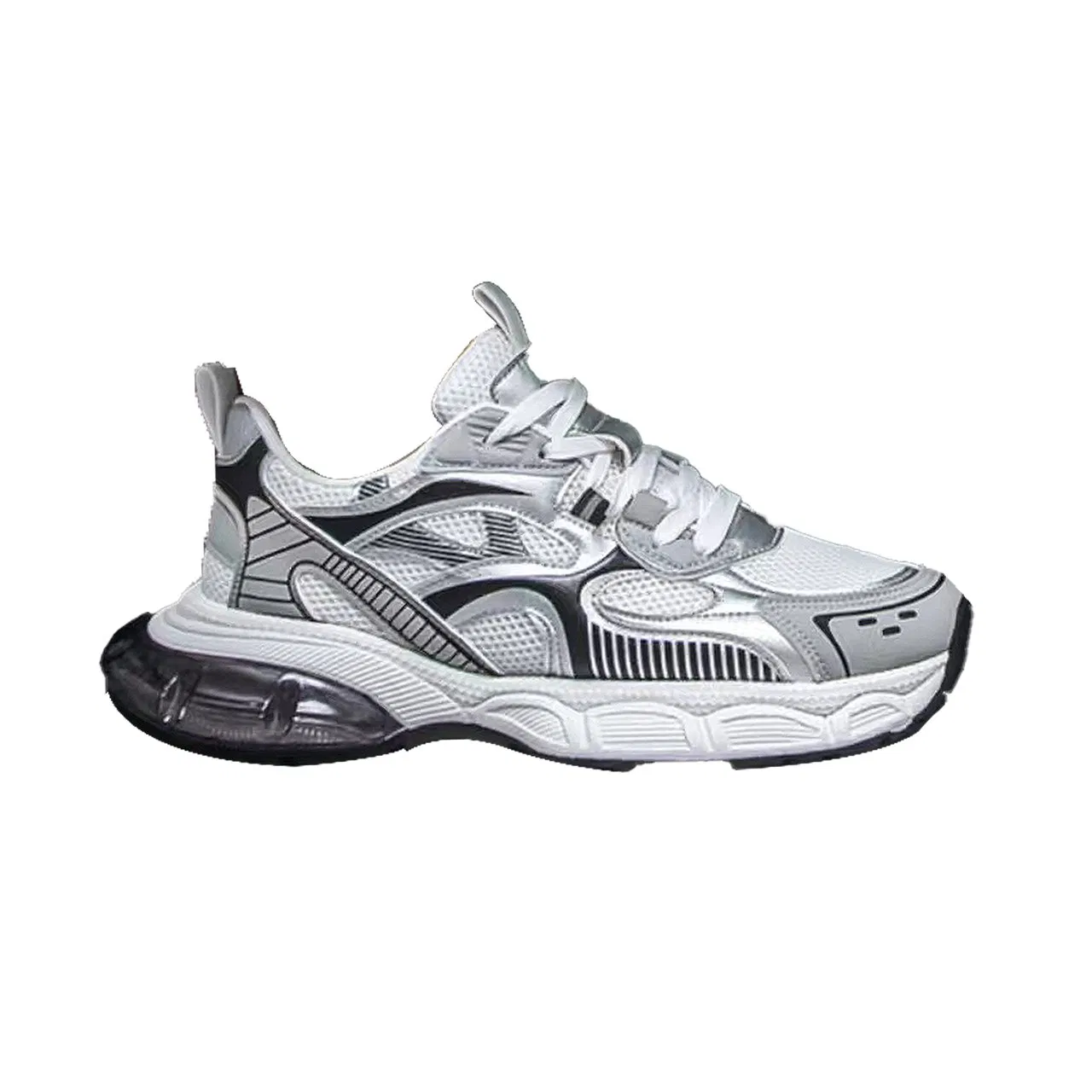 Zapatos de todo terreno con amortiguación de aire: pista de hierba/gimnasio con ajuste de dial y suela Stormgrip. Zapatillas deportivas para hombres con cámara de aire / Airpod / doble cámara de aire para todas las condiciones climáticas