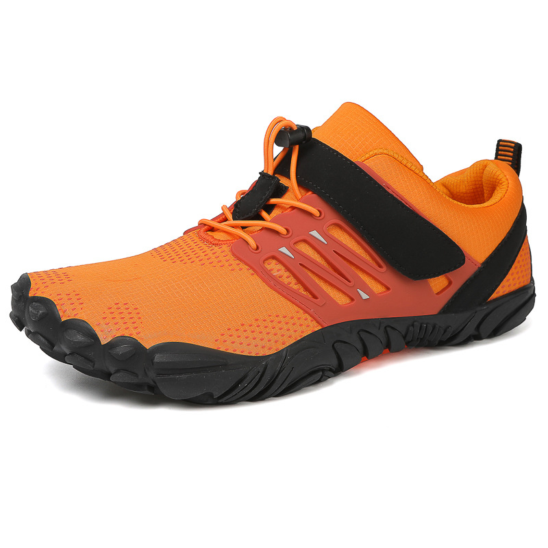 Zapatillas de montañismo unisex antideslizantes para exteriores, calzado deportivo barefoot con suela de goma