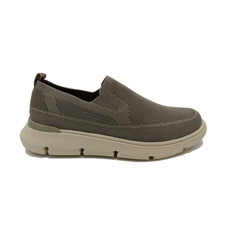 Zapatos casuales de hombre sin cordones, diseño de malla, transpirables, mantienen los pies frescos, zapatos deportivos casuales