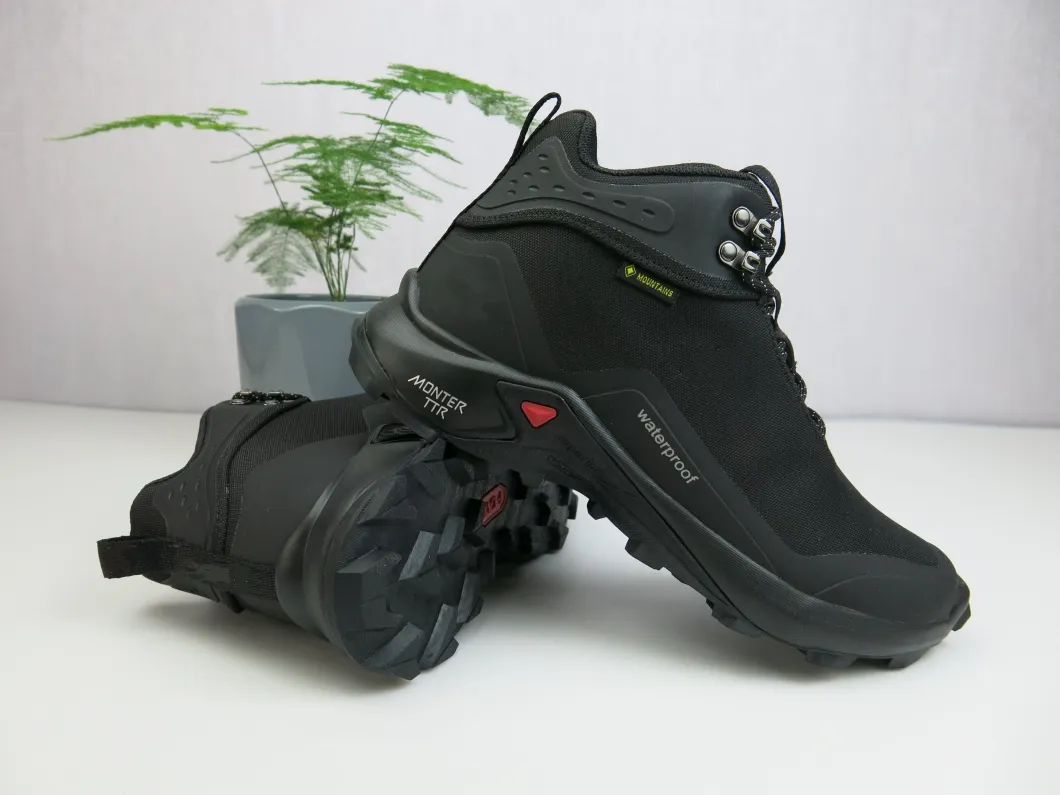 Zapatos de construcción impermeables MID - Botas de senderismo al aire libre