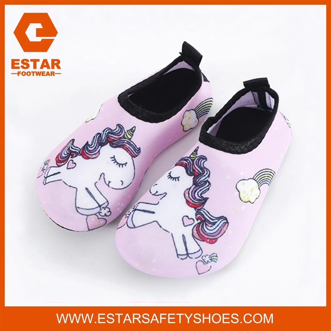 Zapatos de playa de agua para niños, secos rápidamente, sin suela, para deportes al aire libre