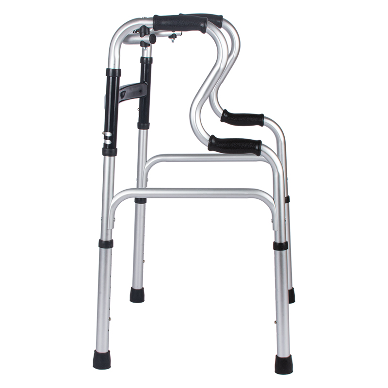 Dinglian Dl-7012 Andador Sem Rodas Estrutura Zimmer para Máxima Estabilidade e Suporte