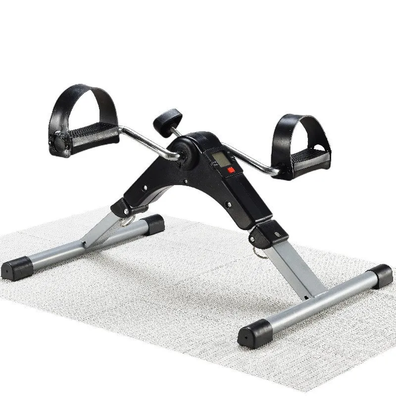 Bicicleta Mini Pedal para Exercício em Casa, Treinador de Pernas Indoor, Exercitadores de Pernas de Bicicleta